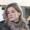 Letizia et Felipe d'Espagne à Logrono, Espagne, le 2 décembre 2010.