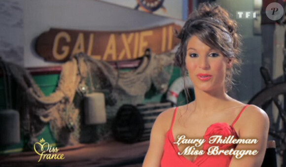 Laury Thilleman est Miss Bretagne. Elle concourt à l'élection de Miss France 2011.