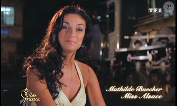 Mathilde Buecher est Miss Alsace. Elle concourt à l'élection de Miss France 2011.