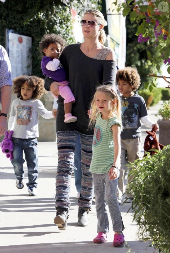 Heidi Klum et ses quatre enfants