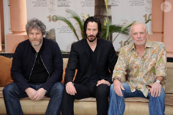 Keanu Reeves et James Caan ont accompagné le réalisateur Malcolm Venvill pour présenter Henry's crime en ouverture du 10e festival de Marrakech le 3 décembre 2010, puis lors du photocall le lendemain.