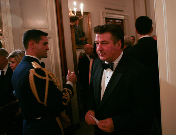 Alec Baldwin lors de la remise des 33e honneurs du Kennedy Center à Washington le 5 décembre 2010