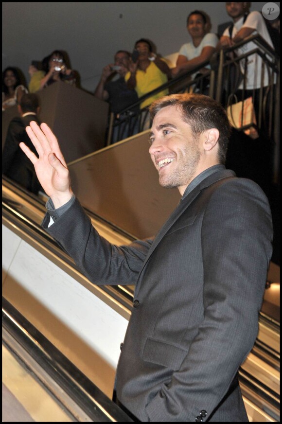 Le séduisant Jake Gyllenhaal, lors de l'avant-première australienne de Love et autres drogues, à Sydney, le 6 décembre 2010.