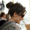 Katie Holmes sur le tournage de Jack and Jill sur le bateau de croisière de luxe en Floride en novembre 2010