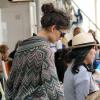Katie Holmes sur le tournage de Jack and Jill sur le bateau de croisière de luxe en Floride en novembre 2010