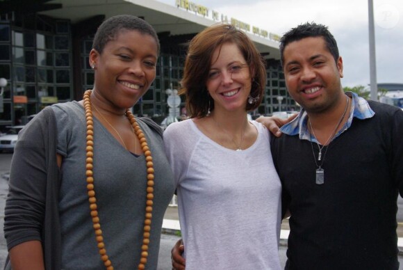 Virginie, Georgiana et Joël de Masterchef s'éclatent sur l'île de la Réunion en novembre 2010