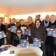 Philippe Manoeuvre signe son livre  Le Rock français , à Paris, le 9 décembre 2010 