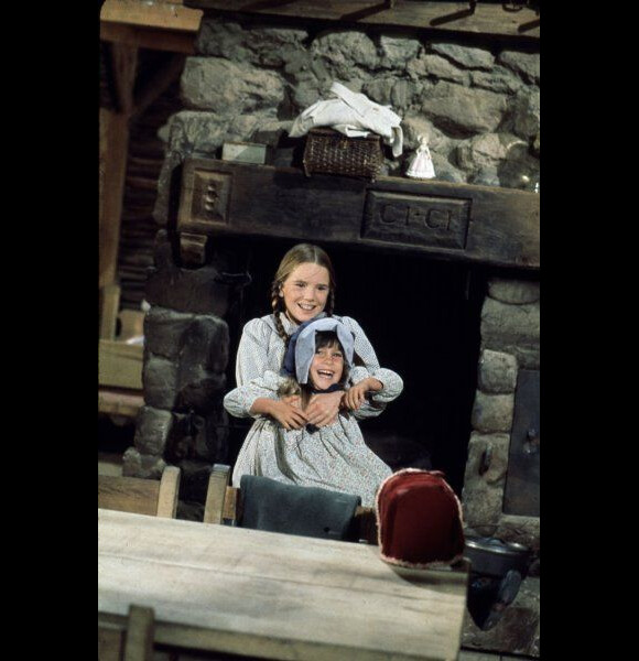 Melissa Gilbert en Laura Ingalls dans La petite Maison dans la prairie.