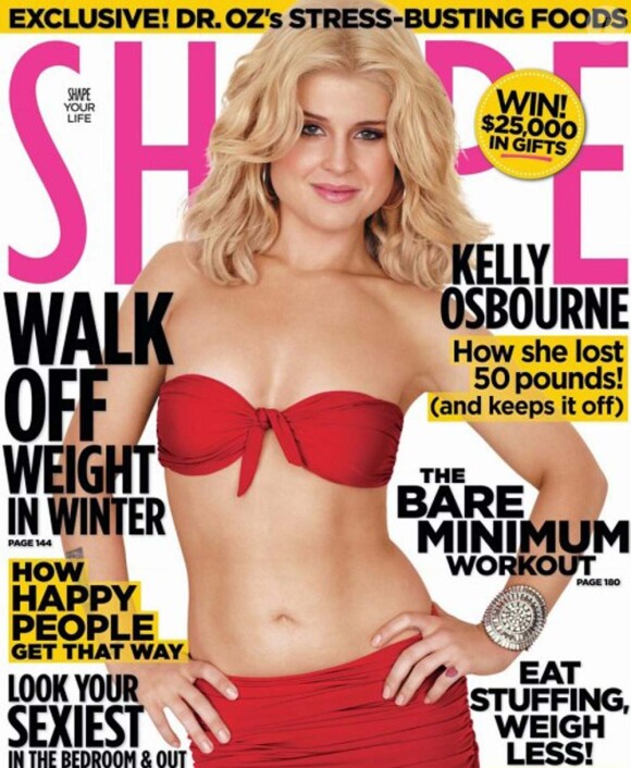 Kelly Osbourne pour le magazine Shape, décembre 2010