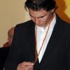 Rafael Nadal reçoit une récompense de la part de la ville de Manacor (Espagne) dont il est natif. Il a été désigné Enfant préféré de la ville, vendredi 17 décembre 2010.