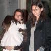 Katie Holmes et Tom Cruise, avec leur fille Suri, à New York. Katie fête ses 32 ans. 18/12/2010