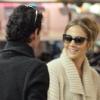Jennifer Lopez et Marc Anthony font du shopping à Hollywood, le 22 décembre 2010.