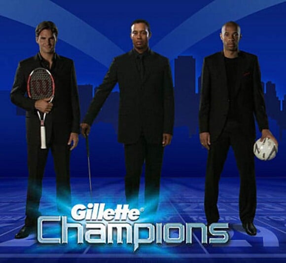 Dès le 31 décembre 2010, Thierry Henry et Tiger Woods ne seront plus les champions de Gillette.