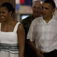 Barack et Michelle Obama : Décontractés, ils jouent les chefs de famille...
