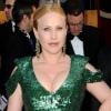 Patricia Arquette a tenté l'originalité avec une robe verte. L'actrice devrait savoir qu'originalité et sequin ne font pas bon ménage...