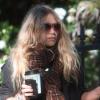 Mary-Kate Olsen sort a rendu visite à des amis à Santa Monica, Los Angeles, le 27 décembre 2010.