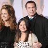 John Travolta et Kelly Preston avec leur fille Ella Bleu en 2009