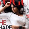 Padma Lakshmi en couverture de Vogue Inde.