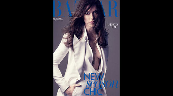 Rebecca Hall en couverture du magazine Harper's Bazaar uk du mois de Février 2011.