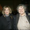 Jeanne Moreau et la réalisatrice Josée Dayan, 2008