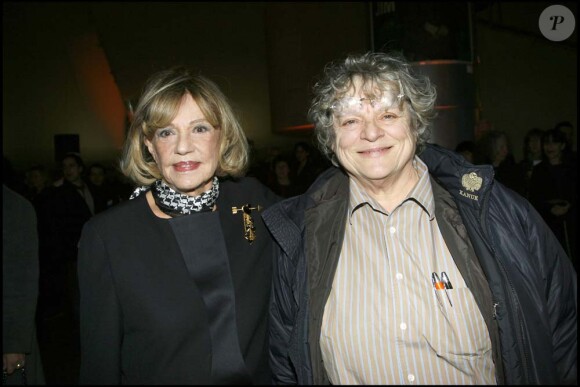Jeanne Moreau et la réalisatrice Josée Dayan, 2008