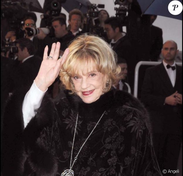 Jeanne Moreau, festival de Cannes, 2008