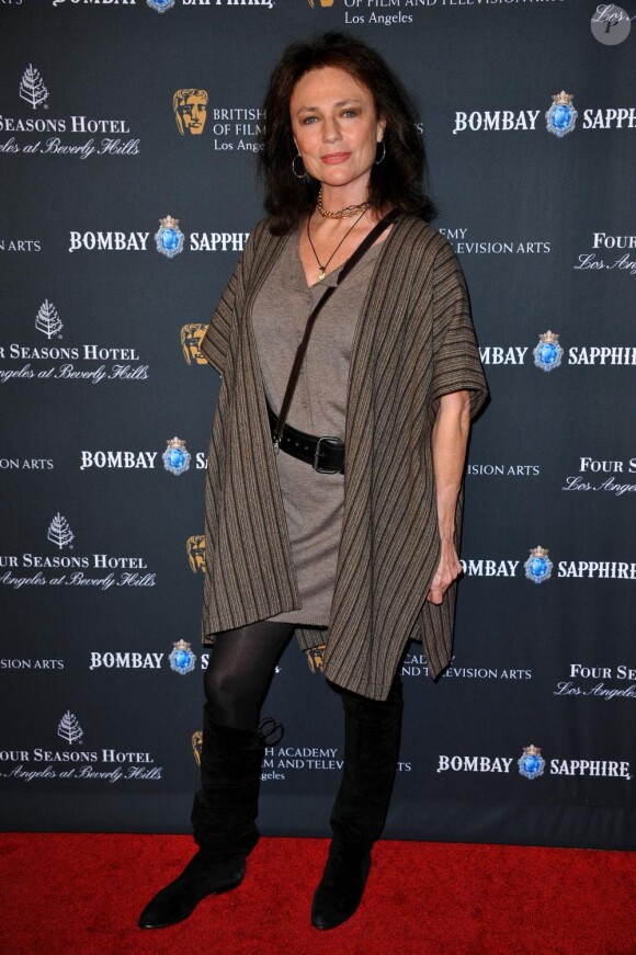 Jacqueline Bisset lors du Tea Party des BAFTA, le 15 janvier 2011, à Los Angeles
