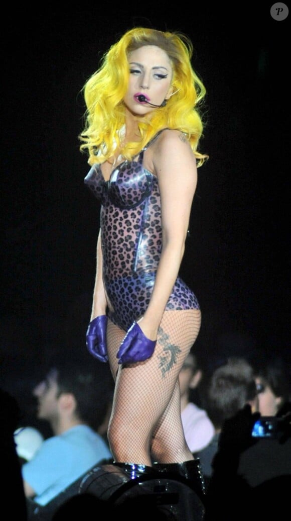 Lady Gaga à Antwerpen, Belgique, le 22 novembre 2010.