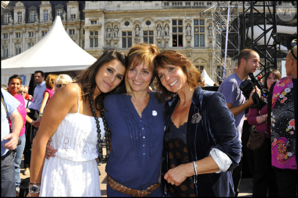 Karine Ferri, Laurence Lemarchal et Stéphanie Fugain en 2010.