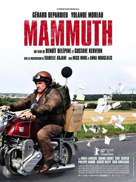 Mammuth nominé aux César 2011, qui se tiendront le 25 février 2011.