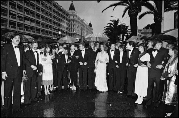 L'équipe des Uns et des Autres, avec l'inoubliable Jorge Donn,  au Festival de Cannes en 1981.