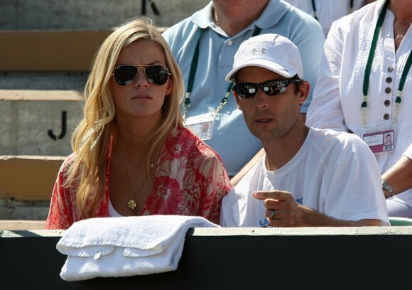 Brooklyn Decker et son mari le tennisman Andy Roddick 