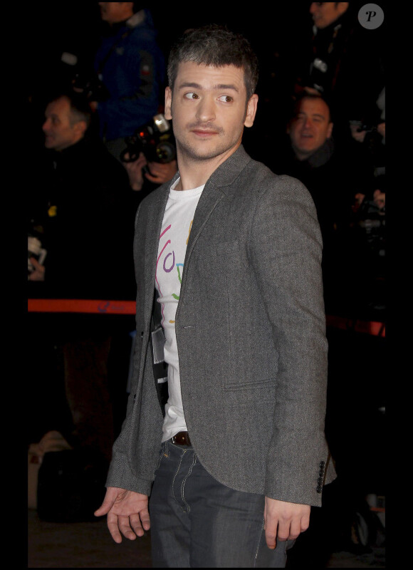 Grégoire lors de la soirée des NRJ Music Awards le 22 janvier 2011 à Cannes