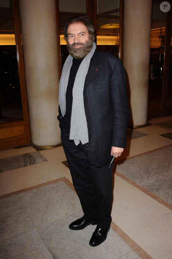 Marek Halter lors du gala Scopus à Paris le 23 janvier 2011
