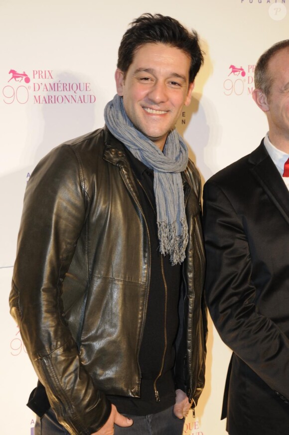 L'humoriste Titoff assiste au dîner de gala du 90e Prix d'Amérique, au Cent-Quatre (Paris XIe), samedi 29 janvier 2011.