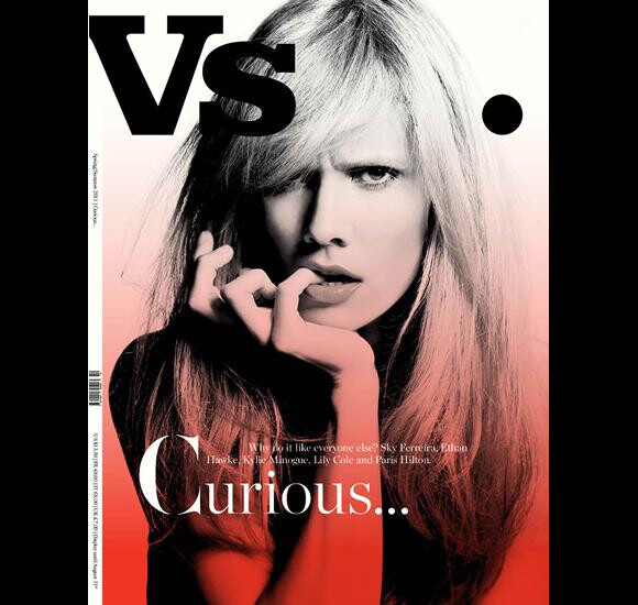 Nanna Øland Fabricius en couverture du magazine VS Magazine disponible la mi-février 2011.