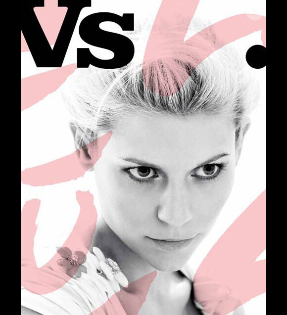 Claire Danes en couverture du magazine VS Magazine disponible pour la saison automne-hiver 2010.