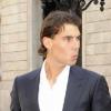 Rafael Nadal, présentation de l'Open de Barcelone, à Barcelone, le 8 février 2011