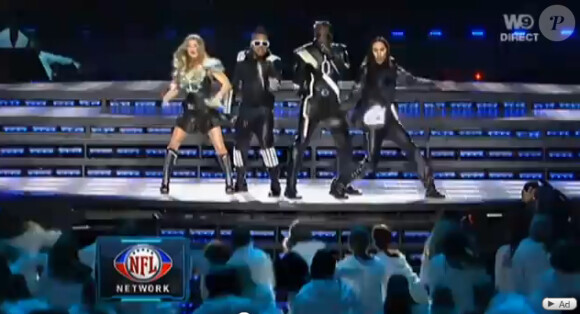 Les Black Eyed Peas, finale du Super Bowl, Dallas, le 6 février 2011