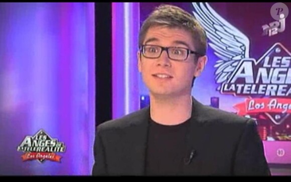 Julien Mielcarek, sur le plateau des Anges de la Télé-Réalité, mardi 1er février.