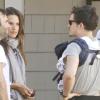 Orlando Bloom et son fils Flynn à Los Angeles le 13 février 2011