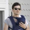 Orlando Bloom et son fils Flynn à Los Angeles le 13 février 2011