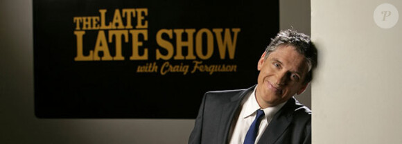 Ci-dessus, Craig Ferguson, présentateur du talk-show : The Late Late Show. Suite au plagiat, l'Américain, qui a de l'humour, a invité Arthur sur son plateau. 