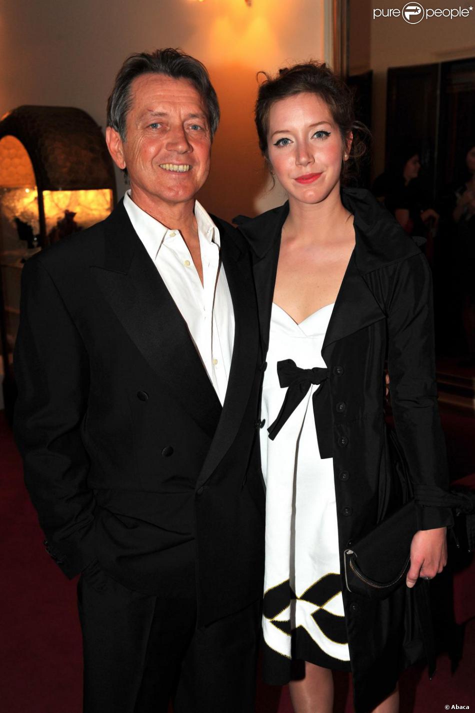 Sara Giraudeau et son père Bernard Giraudeau en avril 2009 - Purepeople
