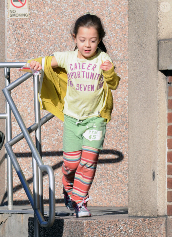 Ava, la fille de Hugh Jackman (14 février 2011 à NYC)