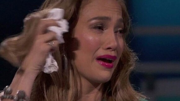 Jennifer Lopez en larmes à la télévision américaine !