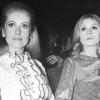Catherine Deneuve et sa soeur Françoise Dorléac en 1967