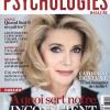 Catherine Deneuve en couverture du magazine Psychologies de mars 2011