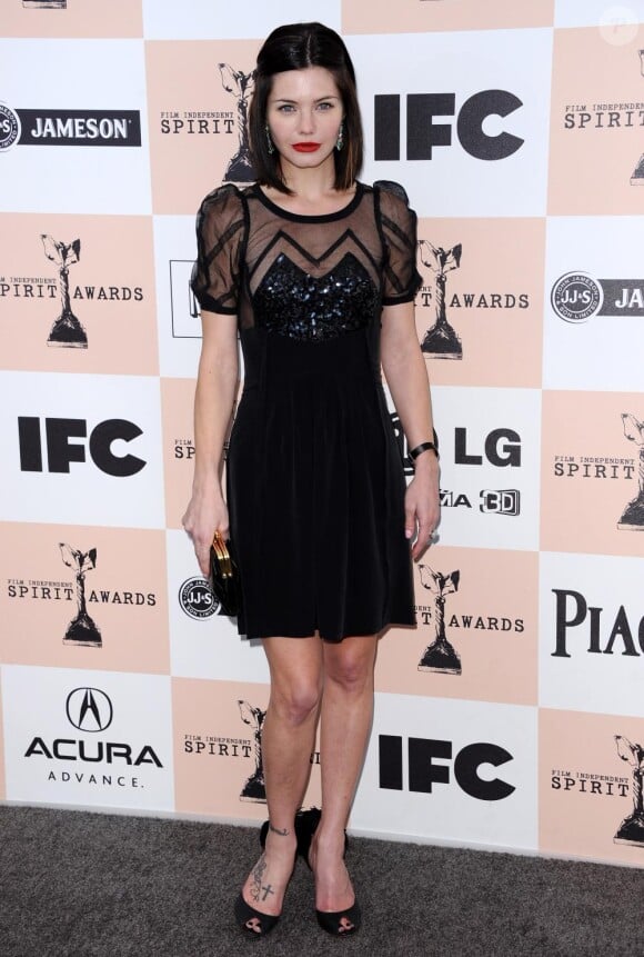 Delphine Chanéac à la cérémonie des Film Independent Spirit Awards à Santa Monica, le 26 février 2011.