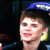 Justin Bieber sur le plateau de l'émission The Talk sur CBS, mercredi 23 février.